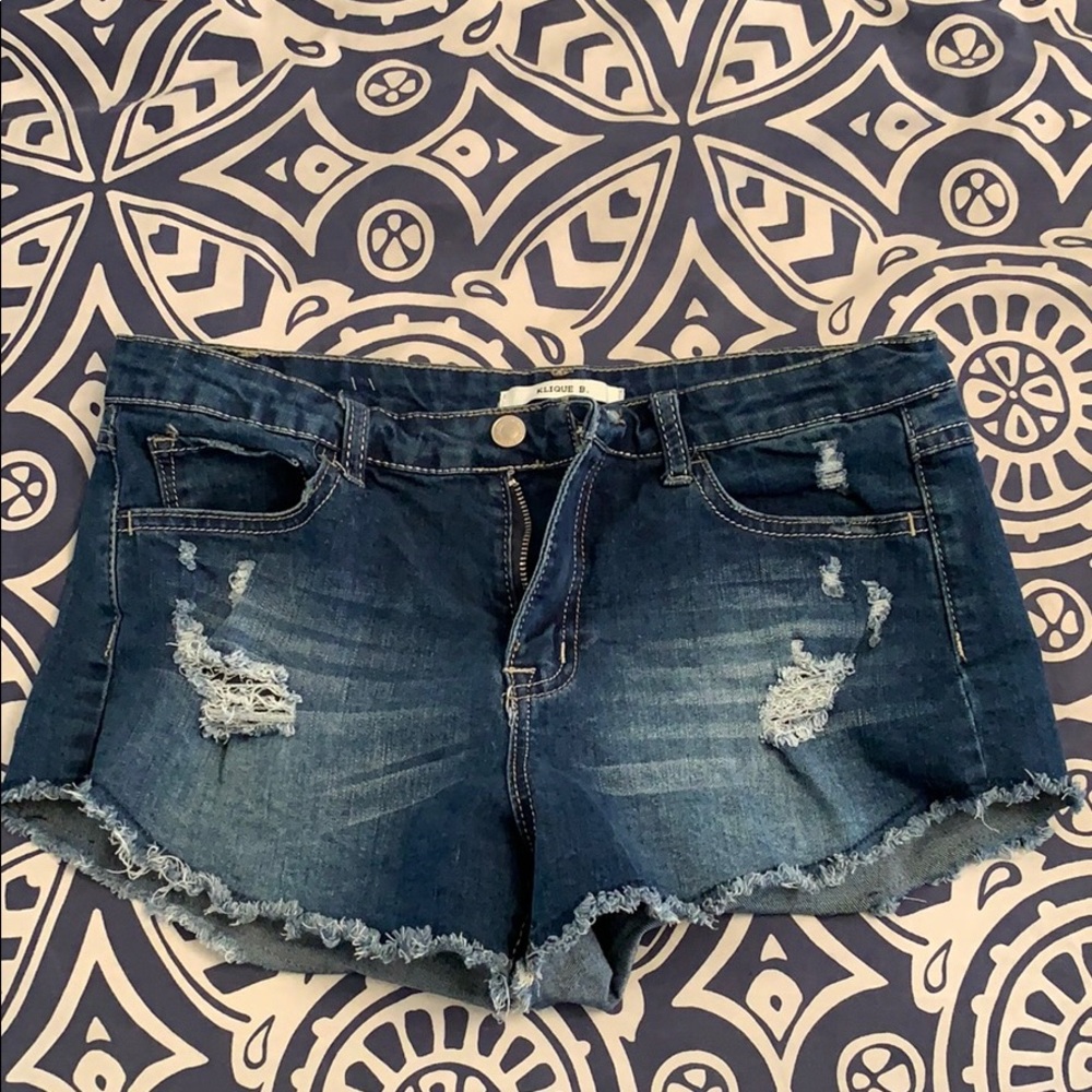 Jean shorts
